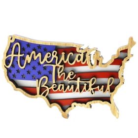 Creative Home Decor 4th Of July Party Flag Desktop Decoration