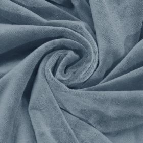 Sectional Couch Cover Reversible Corner L Shaped Slipcover Velvet Recliner Stretch Covers Recliner Chair Cover (Specification: Corner Sofa Cover, Color: Grey Blue)