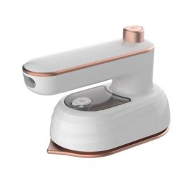 Professional Mini Steam Iron Handheld Portable Garment Steamer Dry Wet Clothes Ironing Machine Home Travel Electric Steam Iron (Plug Type: us, Color: White)