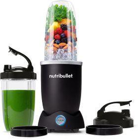 nutribulletÂ® Pro+ 1200 Watt Personal Blender with Pulse Function SKU â€“ Matte Black (Color: Matte Black)